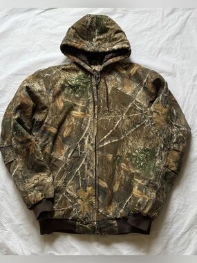 Ridgecut Toughwear Camo Jacket, size L Tall